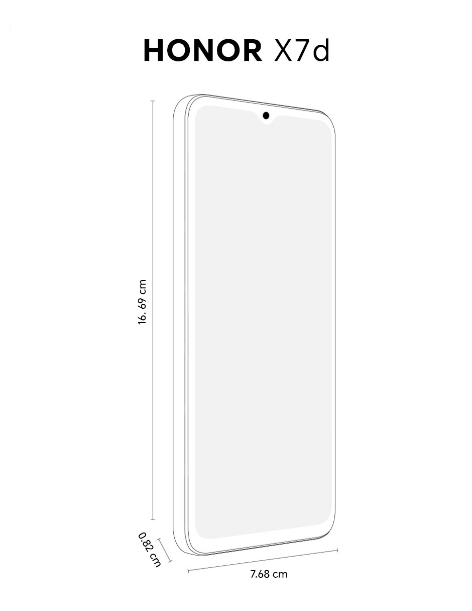 X7D LCD 6.7 pulgadas Telcel 6