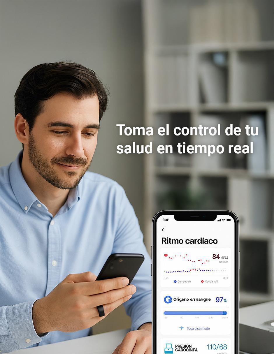 "anillo inteligente" smart ring "para" unisex no aplica 3