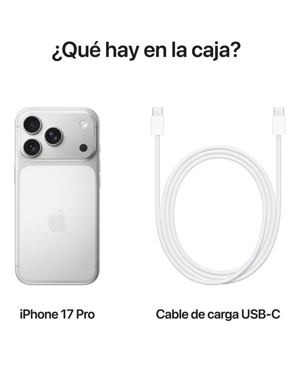 Apple iPhone 17 Pro 6.3 pulgadas Super Retina XDR