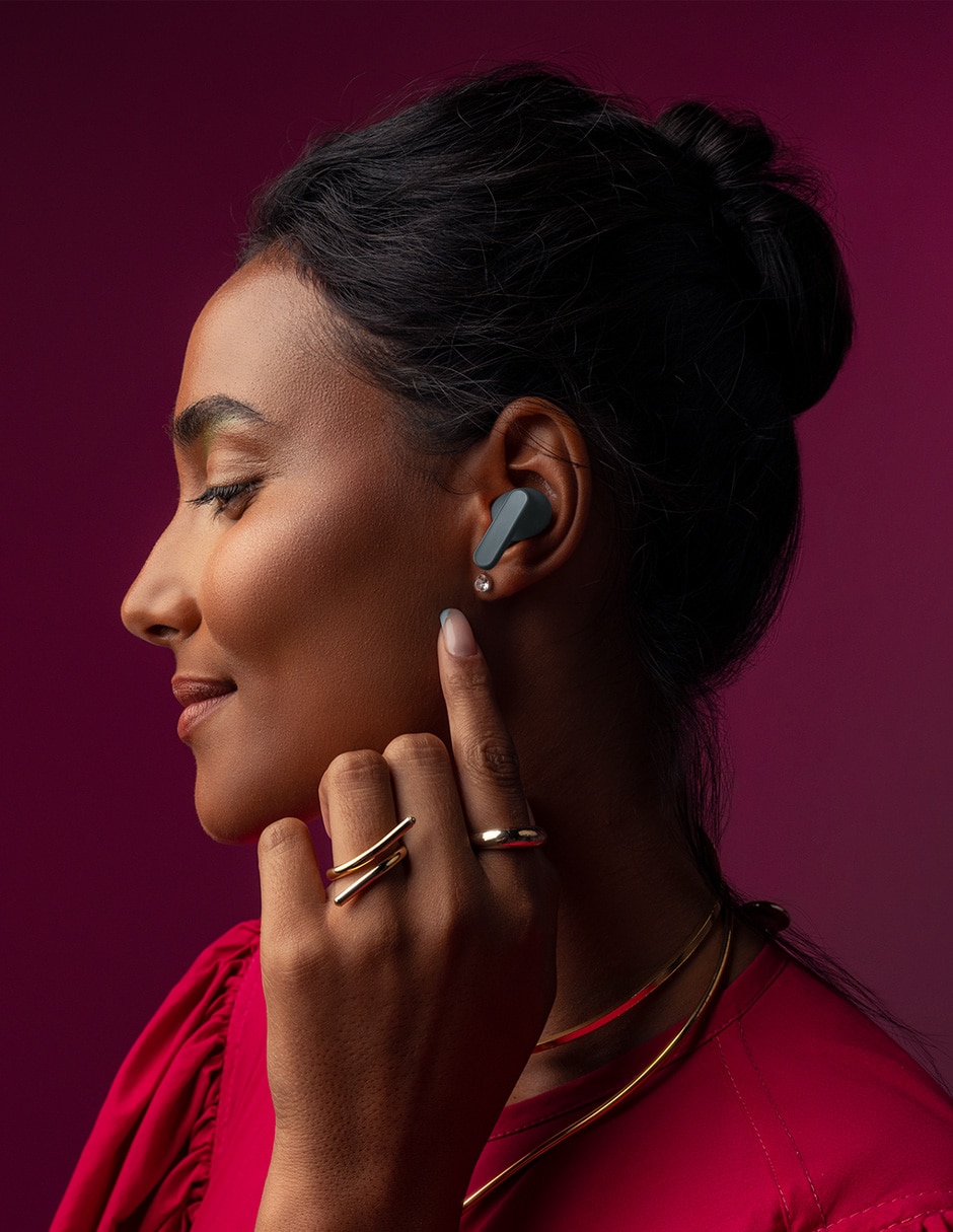 Audífonos In-Ear Motorola Moto Buds Bass inalámbricos con cancelación de ruido