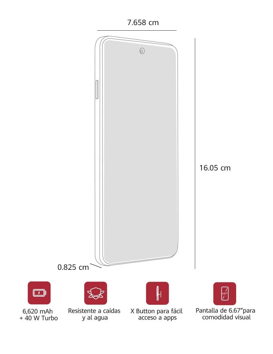 Nova Y73 LCD 6.67 pulgadas Telcel 8