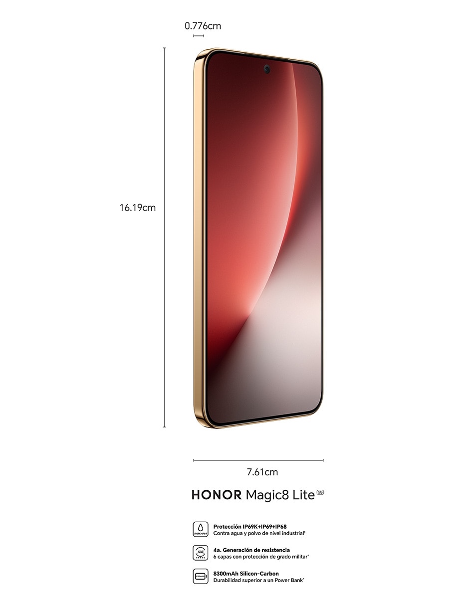 Celular Magic 8 Lite AMOLED 6.7 pulgadas Telcel 7