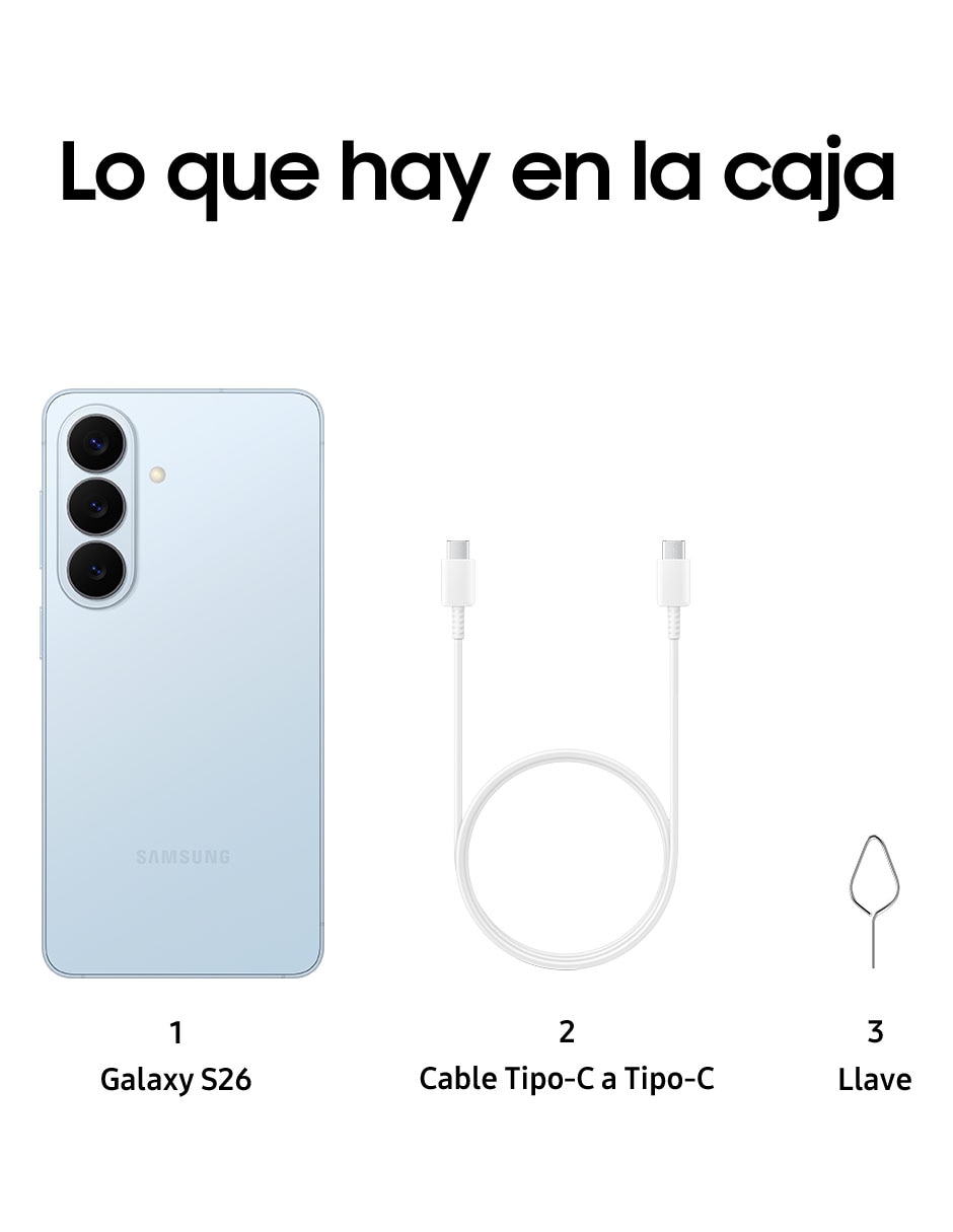 SAMSUNG GALAXY S26,256 GB,AZUL CLARO