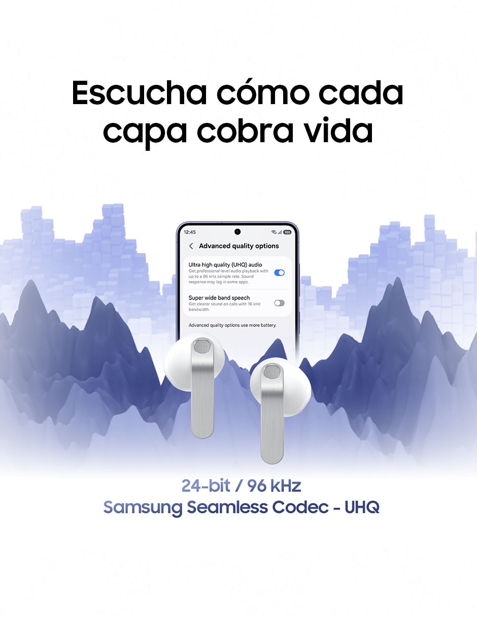 Audífonos true wireless Galaxy Buds4 inalámbricos con cancelación de ruido 11