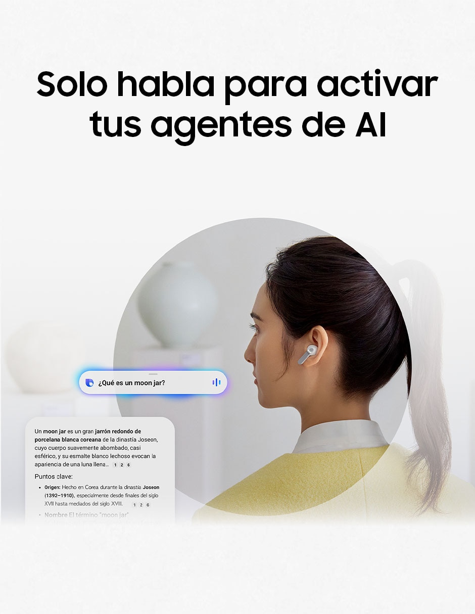 Audífonos true wireless Galaxy Buds4 Pro inalámbricos con cancelación de ruido 3