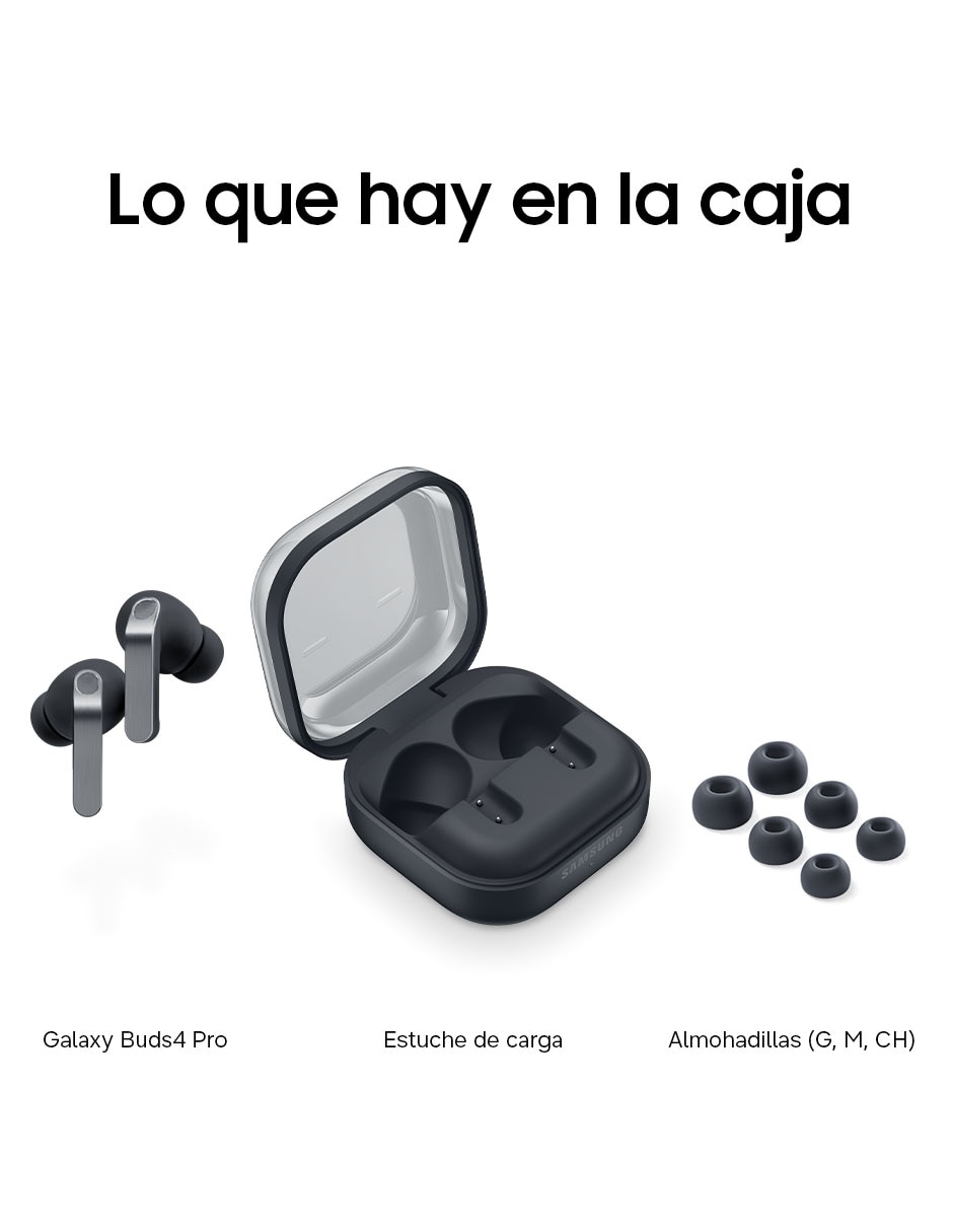 Audífonos true wireless Galaxy Buds4 Pro inalámbricos con cancelación de ruido 8