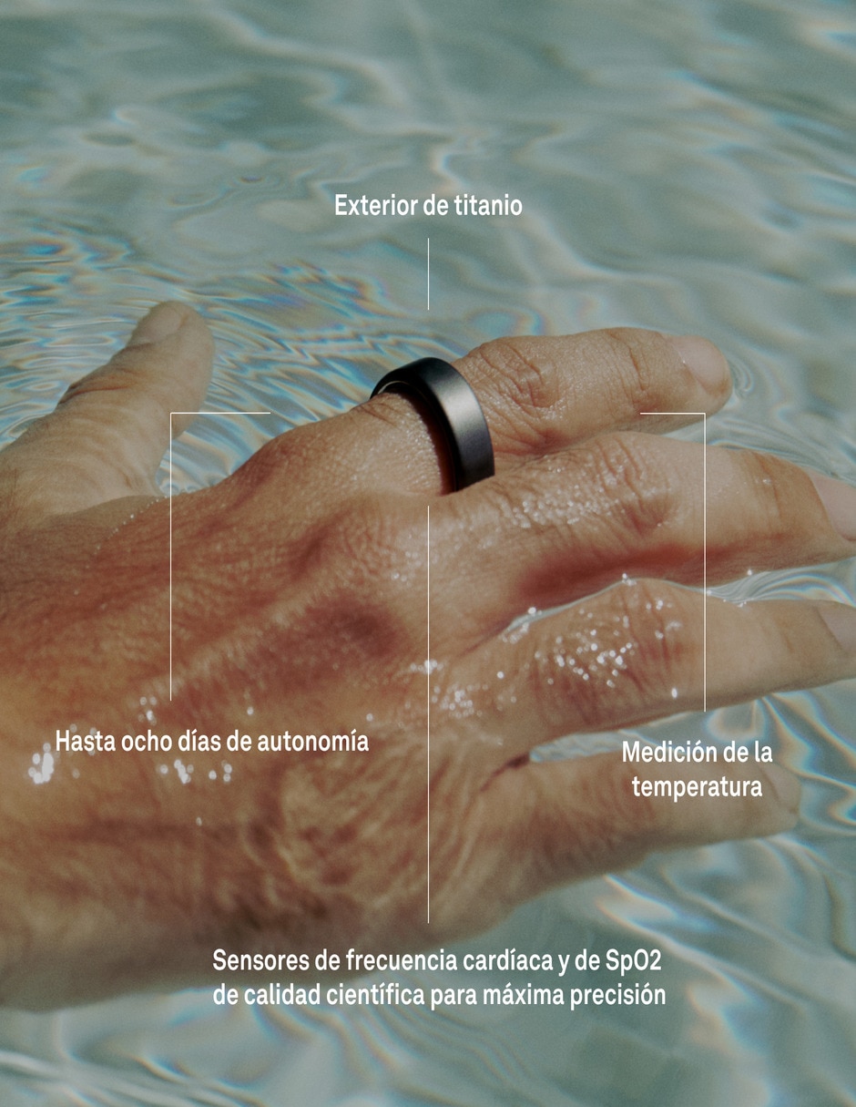Anillo inteligente Oura Ring 4 unisex