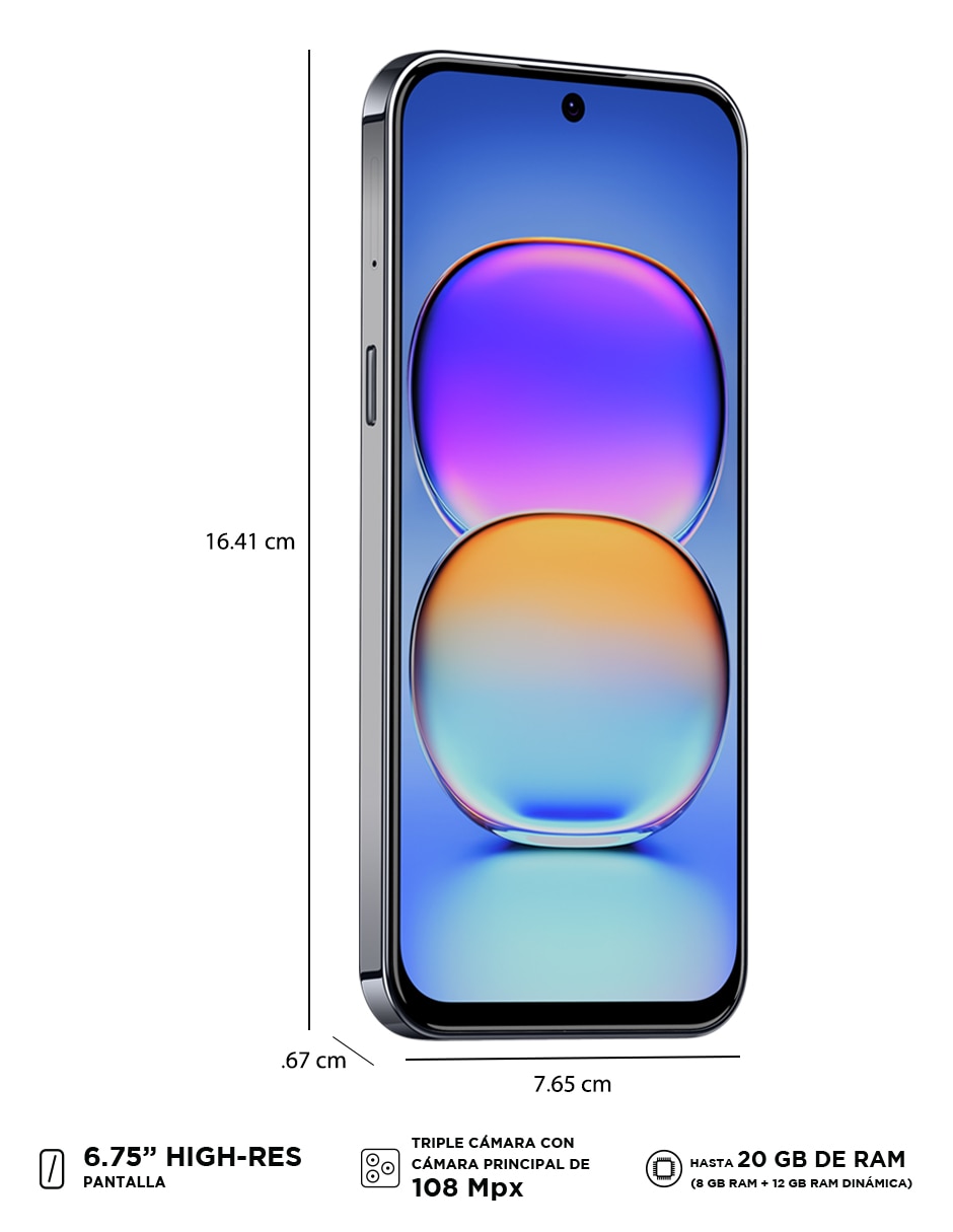 V80 PRO IPS 6.75 pulgadas Telcel 13