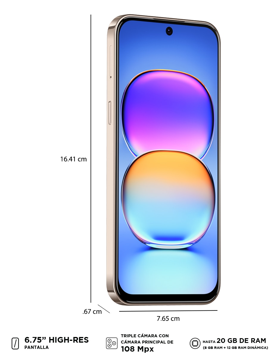 Nubia V80 PRO IPS 6.75 pulgadas Telcel