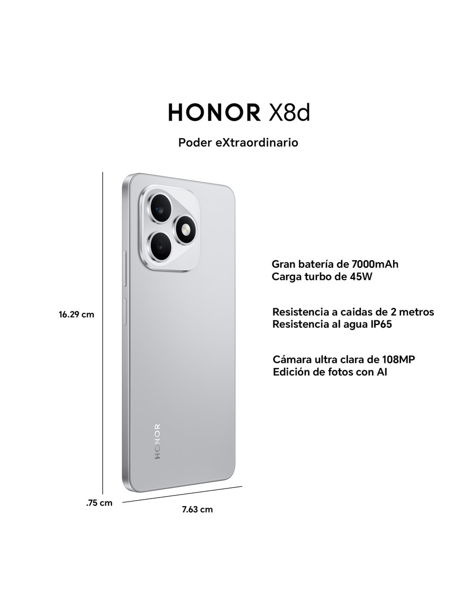 X8D AMOLED 6.61 pulgadas 2