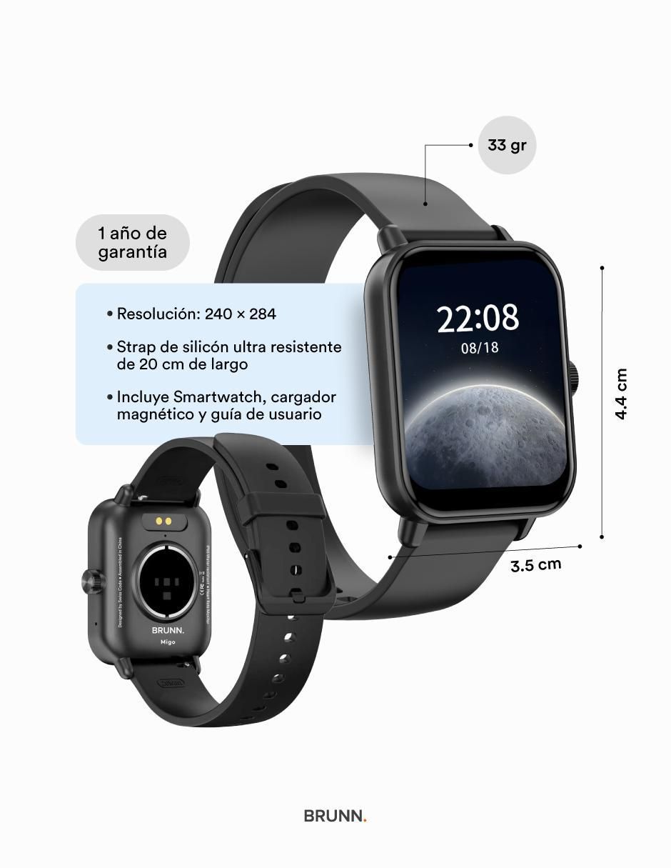 Smartwatch Brunn By Swiss Code Migo unisex