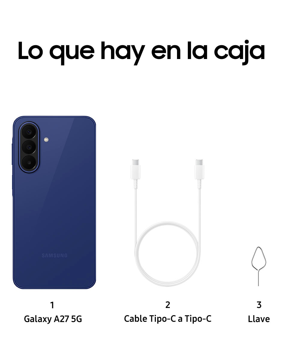 Galaxy A27 super AMOLED 6.7 pulgadas 2
