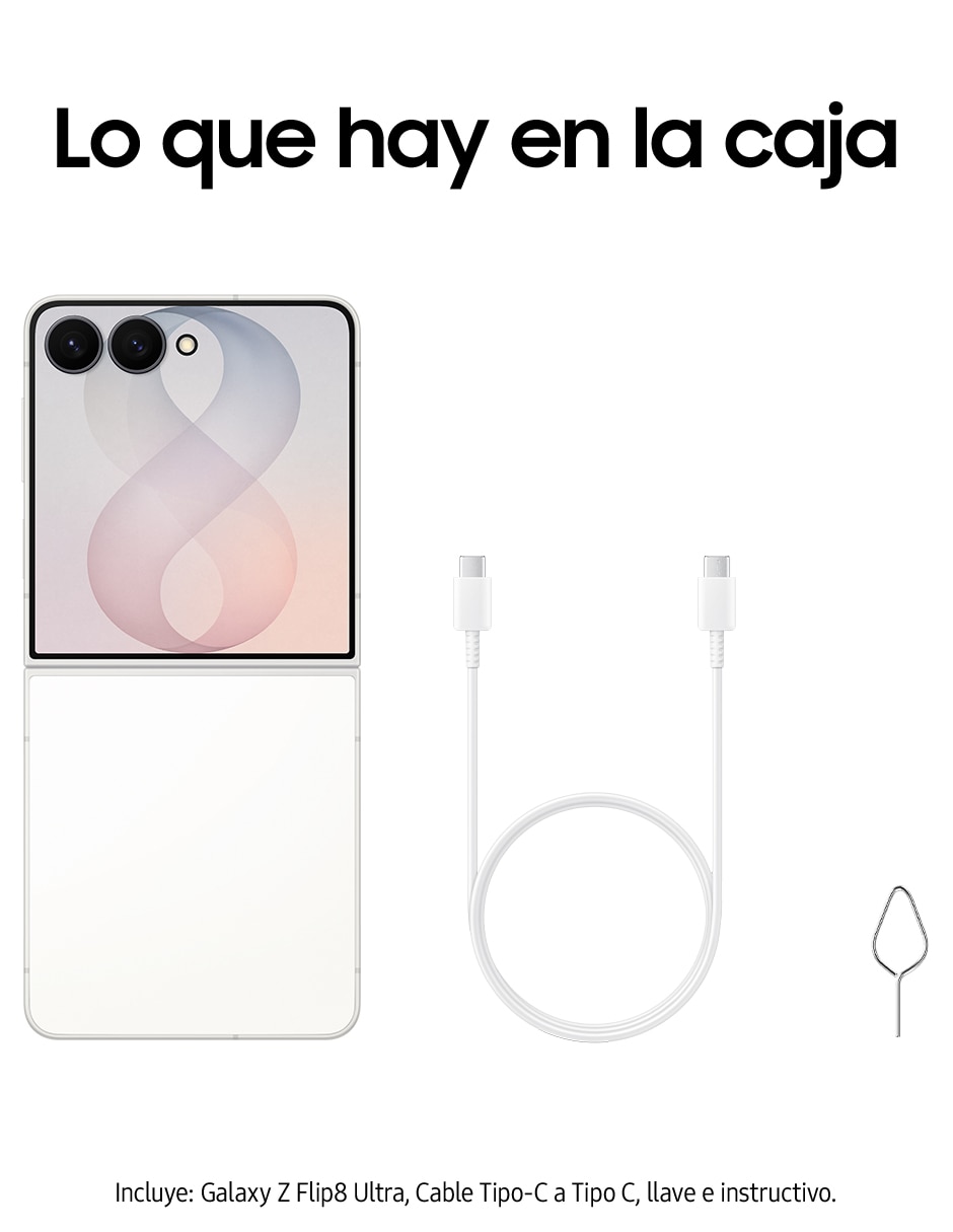 Flip8 super AMOLED plus 6.9 pulgadas 6