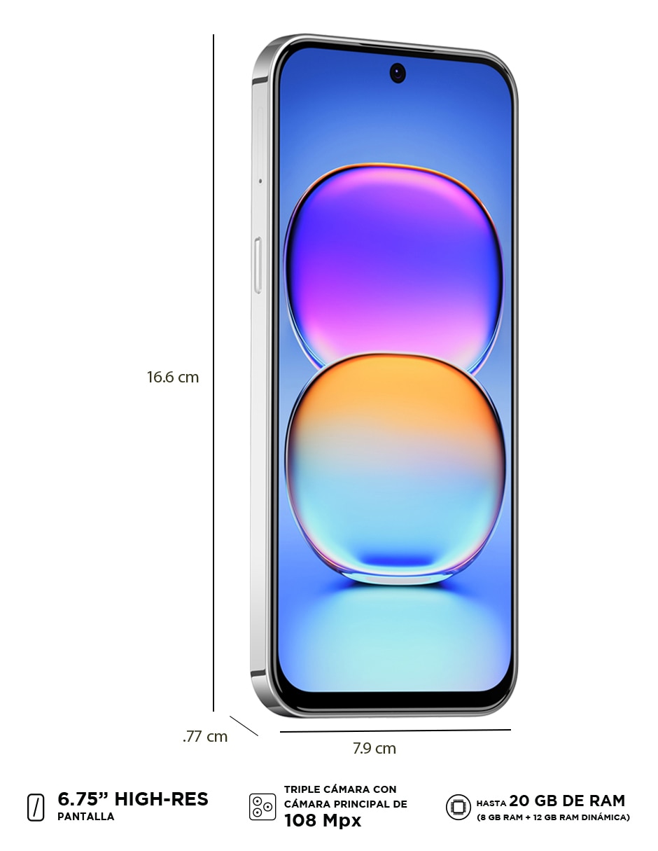 V80 PRO IPS 6.75 pulgadas Telcel 7