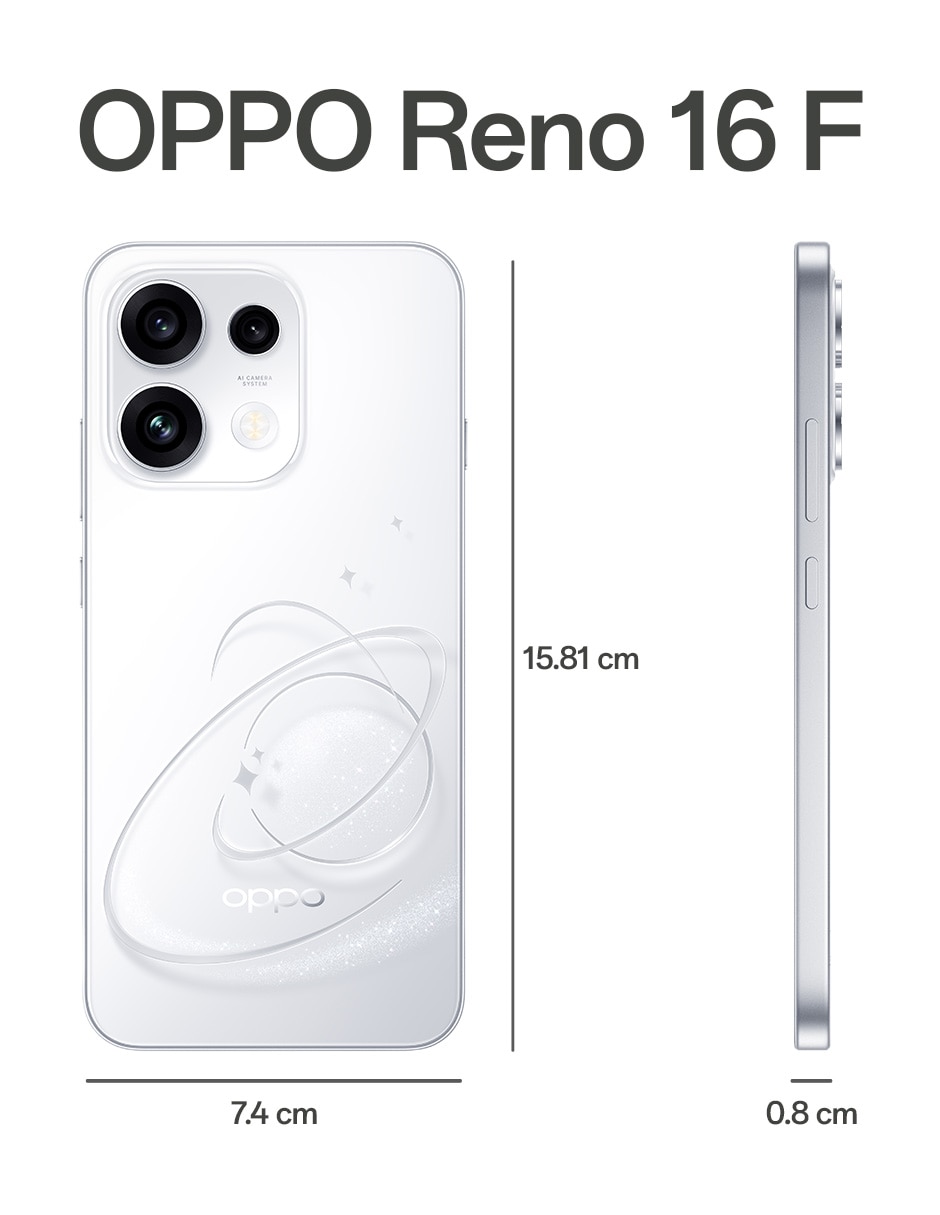 Reno 16F 5G AMOLED 6.57 pulgadas Telcel 10