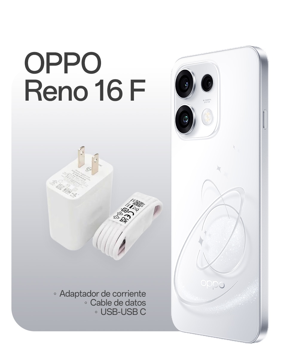 Reno 16F 5G AMOLED 6.57 pulgadas Telcel 6