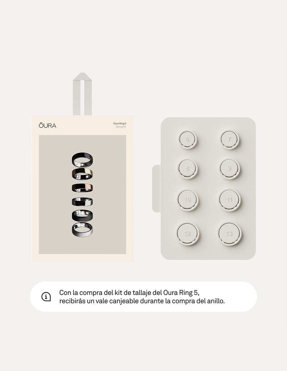 Accesorios de medición para anillos de plástico