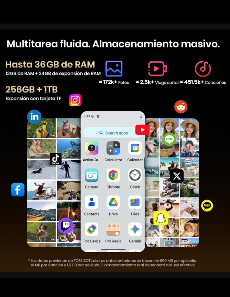 F116 Pro IPS 4 pulgadas 3