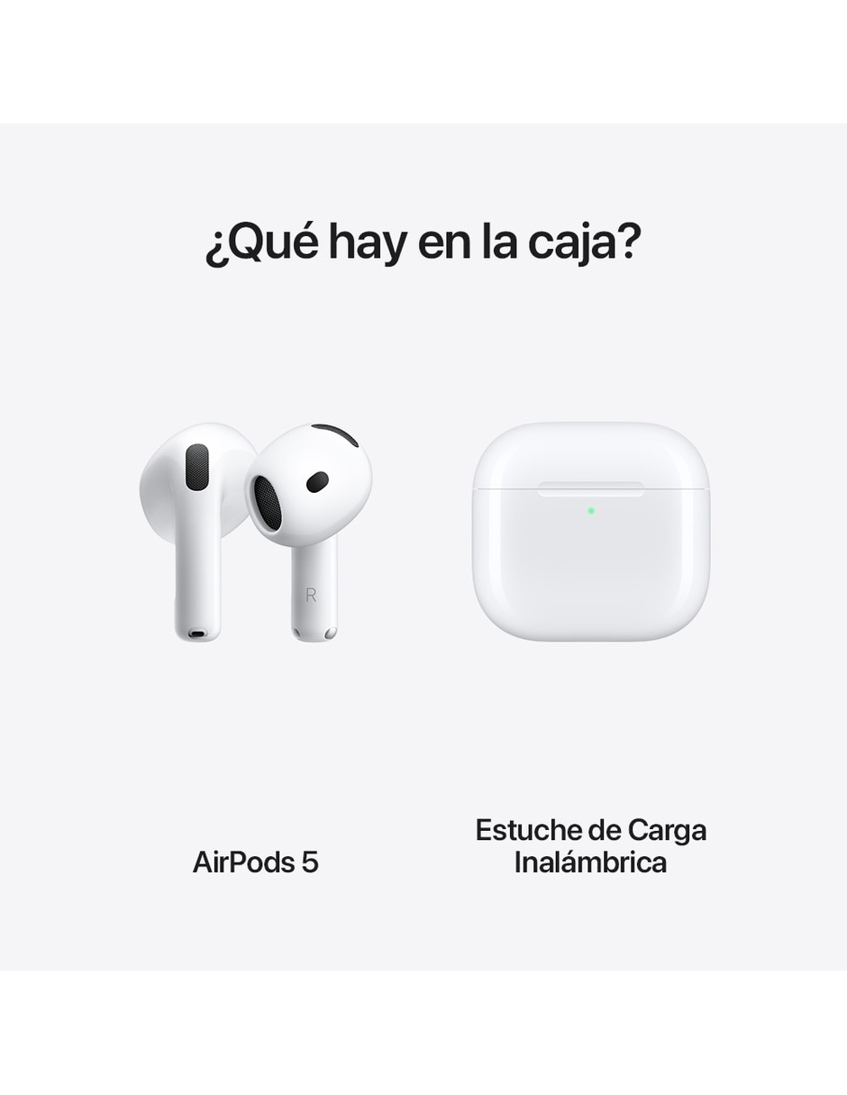Airpods AirPods 5 inalámbricos con cancelacion de ruido 5