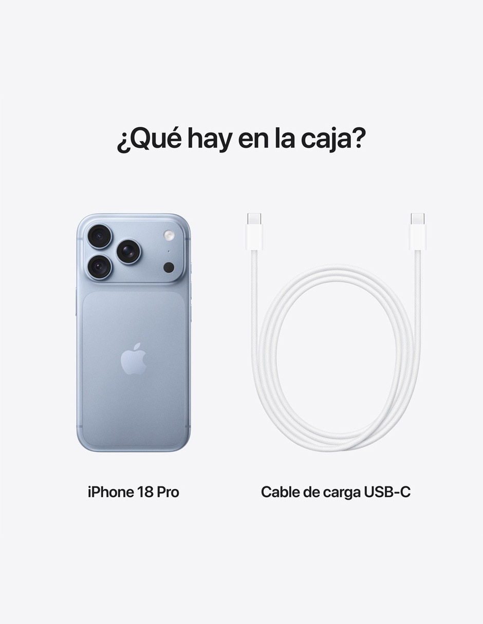 iPhone 18 Pro 6.3 pulgadas Super Retina XDR 2