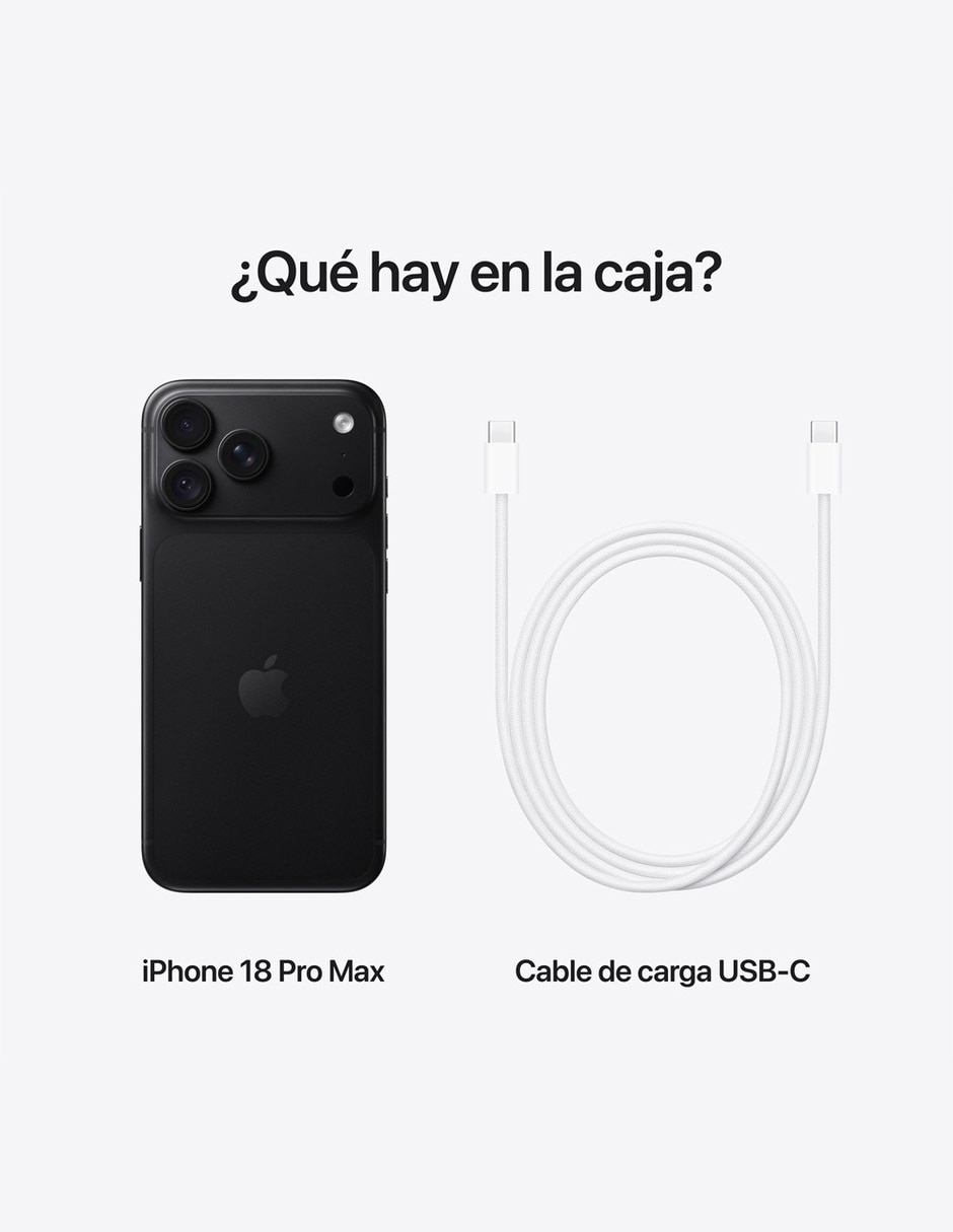 iPhone 18 Pro Max 6.9 pulgadas Super Retina XDR 5