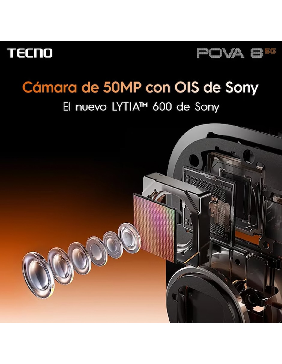 Bundle smartphone POVA 8 LCD IPS 6.7 pulgadas 5