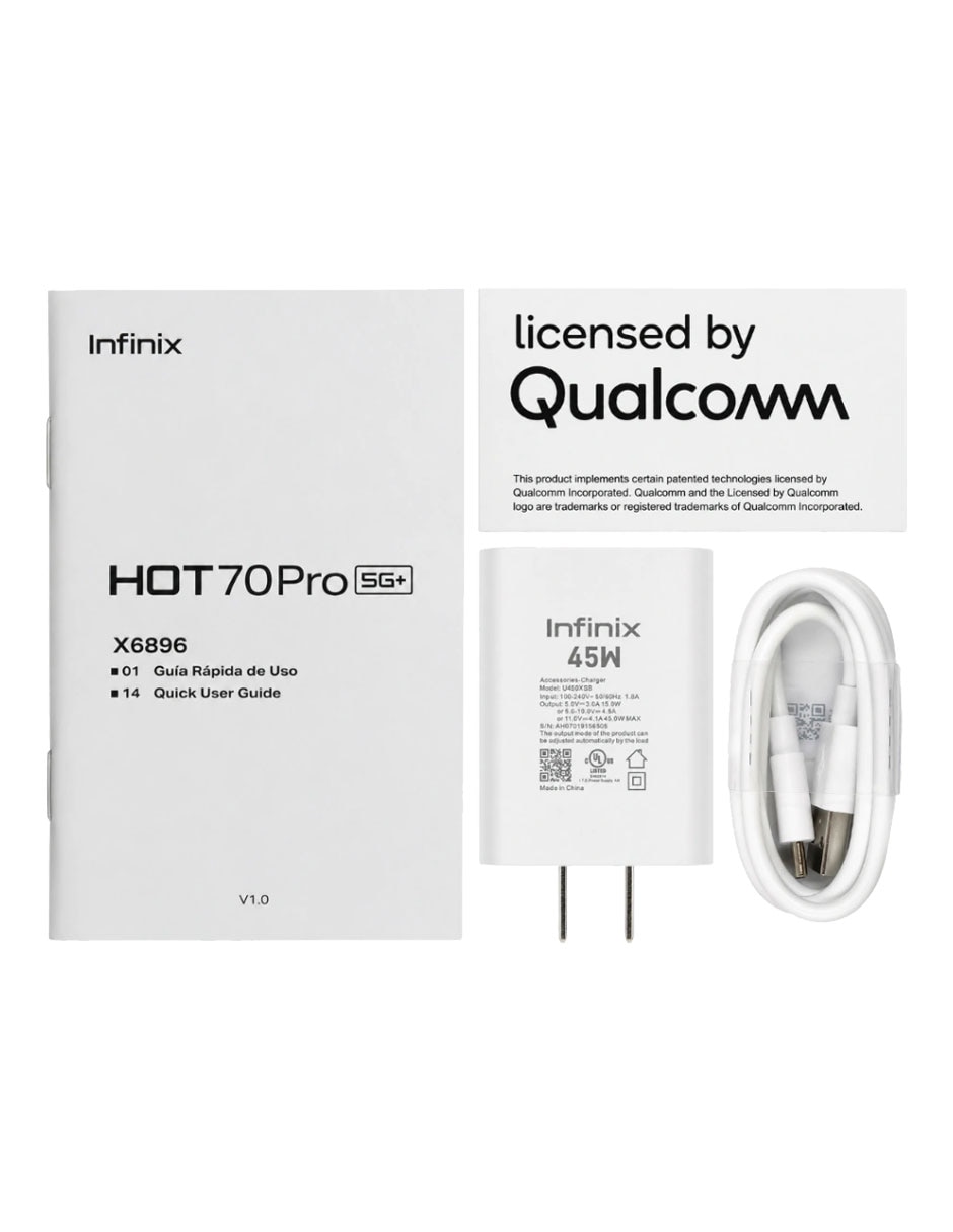 Smartphone Hot 70 Pro Edicion Free Fire LPTS POLED 6.7 pulgadas 4